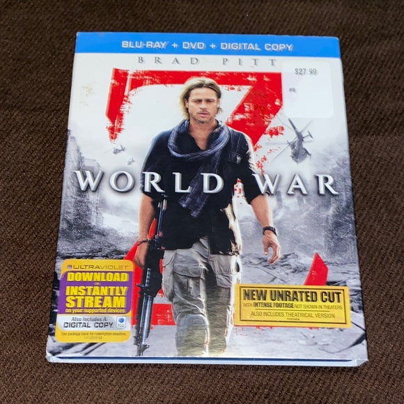 World War Z Blu-ray DVD Digital Copy - Picture 1 of 4